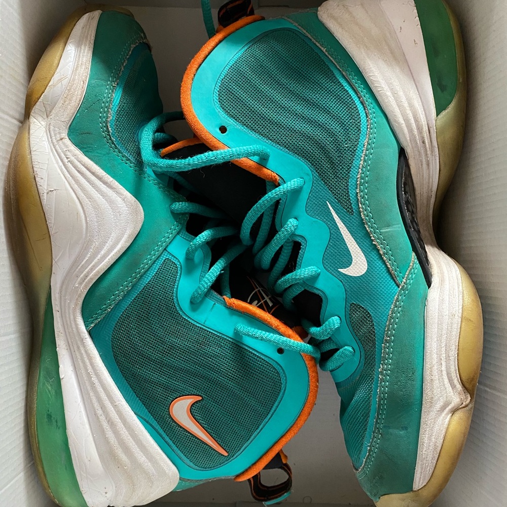 Men Air Penny 5 “ Miami dolphins “
